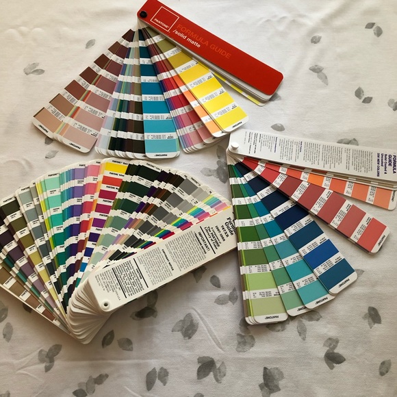 Pantone Other 3 Partial Pantone Color Swatch Books